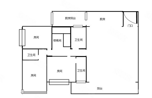 恒祥豪苑5室2厅4卫245.24㎡南125万