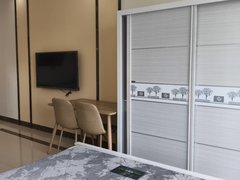 防城港港口桃花湾广场海湾一号 一室单间 家具家电齐全，拎包入住1000每月出租房源真实图片