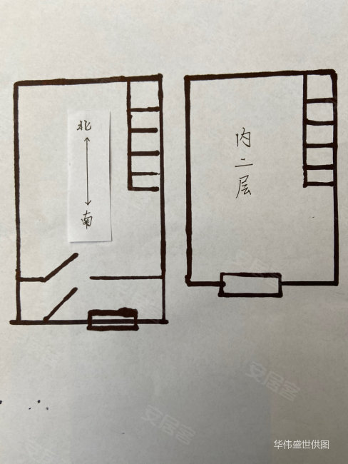 龙头井街小区1室0厅0卫18㎡南198万