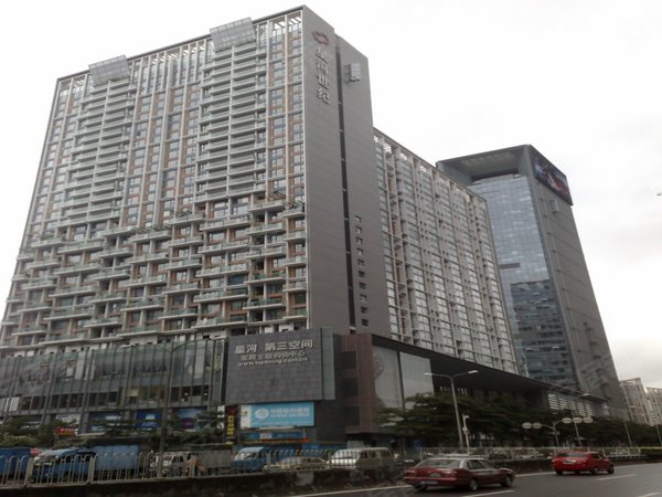 深圳福田福田中心区星河世纪大厦岗厦b出口两房,新装修,随时看房,拎包