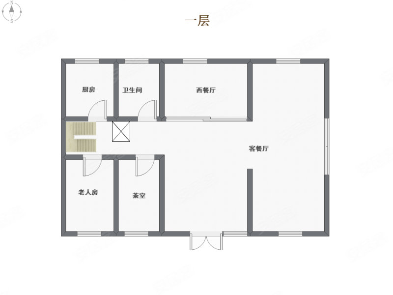 中海安德鲁斯庄园(东区)8室5厅6卫346.67㎡南北2700万