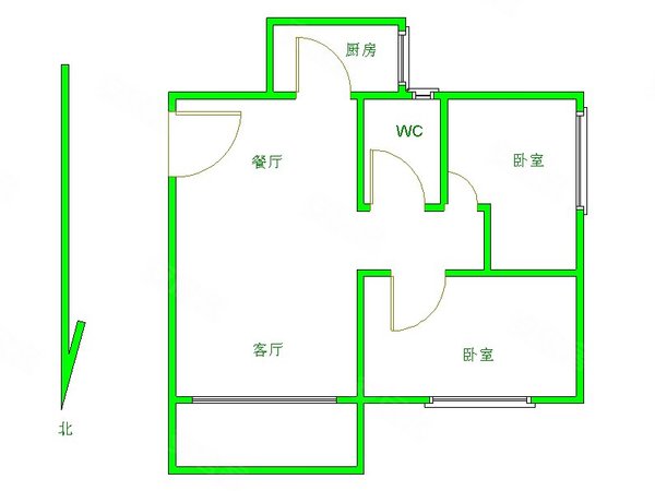 广州黄埔大沙地怡港花园怡港花园 2 房  77.