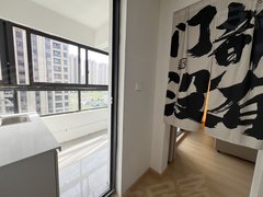 阜阳颍州淮河路近双清湾双子塔水街智能门锁阳光满屋超大阳台简约轻奢出租房源真实图片
