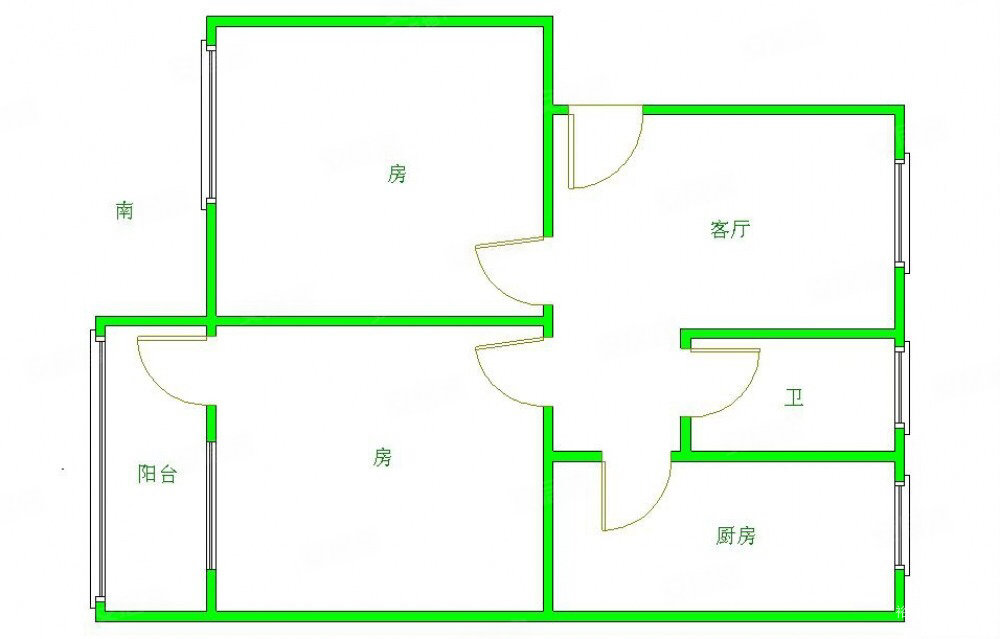 金润铂宫3室2厅1卫105.13㎡东330万