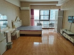 空调房悦海新天地精装公寓45平米家具家电齐全