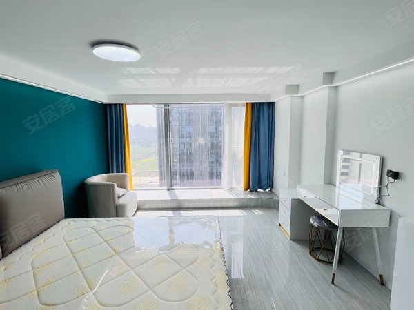 合肥政务奥体中心天鹅湖moma(商住楼)天鹅湖东地铁口 moma公寓 精装