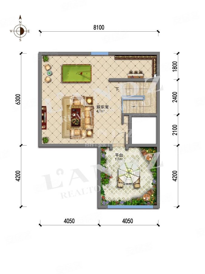 润泽庄园墅郡4室2厅4卫399㎡南3580万