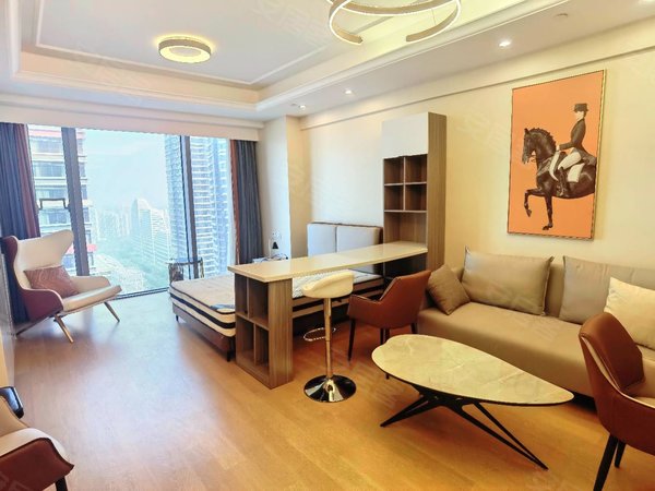 杭州萧山钱江世纪城碧桂园深蓝国际中心深蓝国际一居室 样板房装配 全