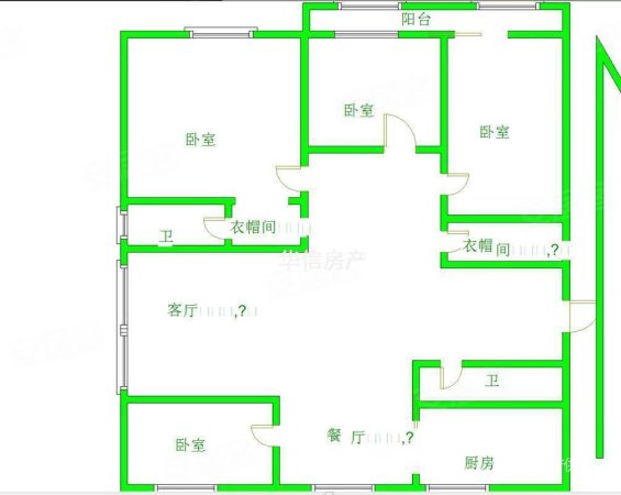 金柱月亮湾(D区)4室2厅2卫180㎡南北198万