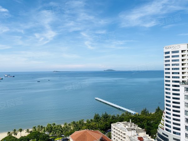 三亚天涯海月广场金凤凰海景公寓(一线海景)3房2卫4阳台~我有多套3房