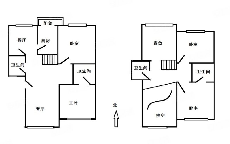 绿林苑4室2厅4卫175.22㎡南北668万