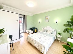 合肥新站火车站可短租！月付！朝南主卧独卫阳台！长淮地铁站 宝文国际惠园小区出租房源真实图片