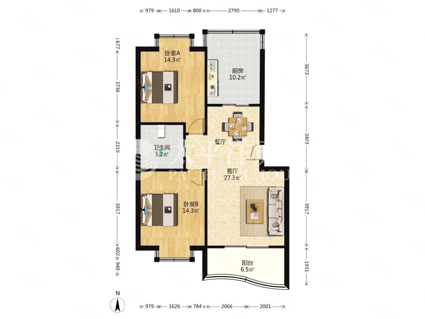 近地铁 刚需两居 朝南 环境优美 正规商品房 交通便利,上海阳城(2支弄