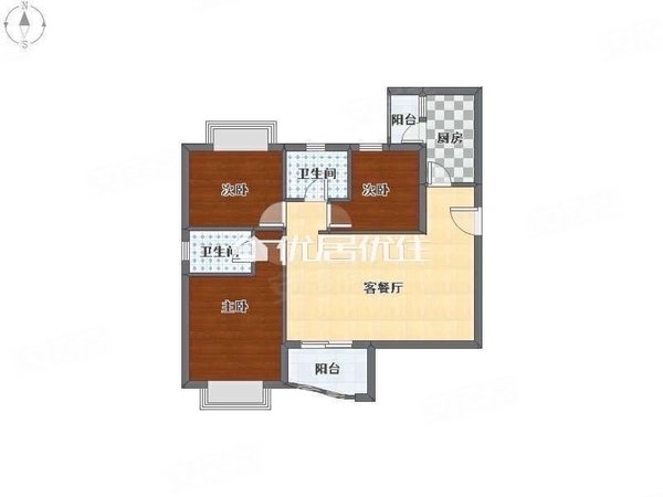 【多图】珠江帝景苑,广州塔租房,广州塔 珠江帝景 精装三房带主套