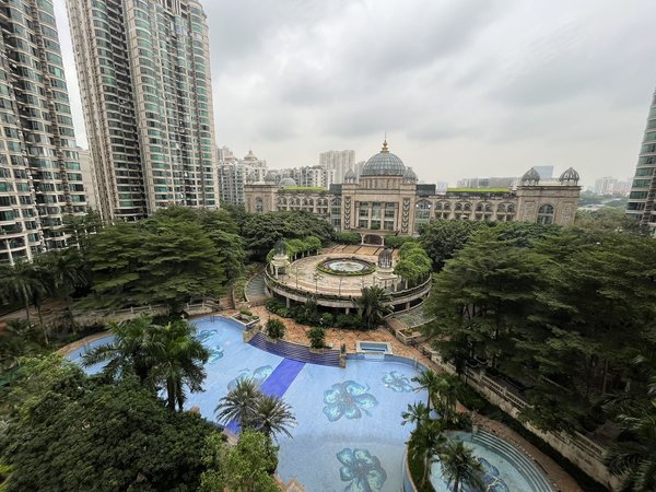 广州海珠广州塔珠江帝景苑闹市旁的安静园林小区!