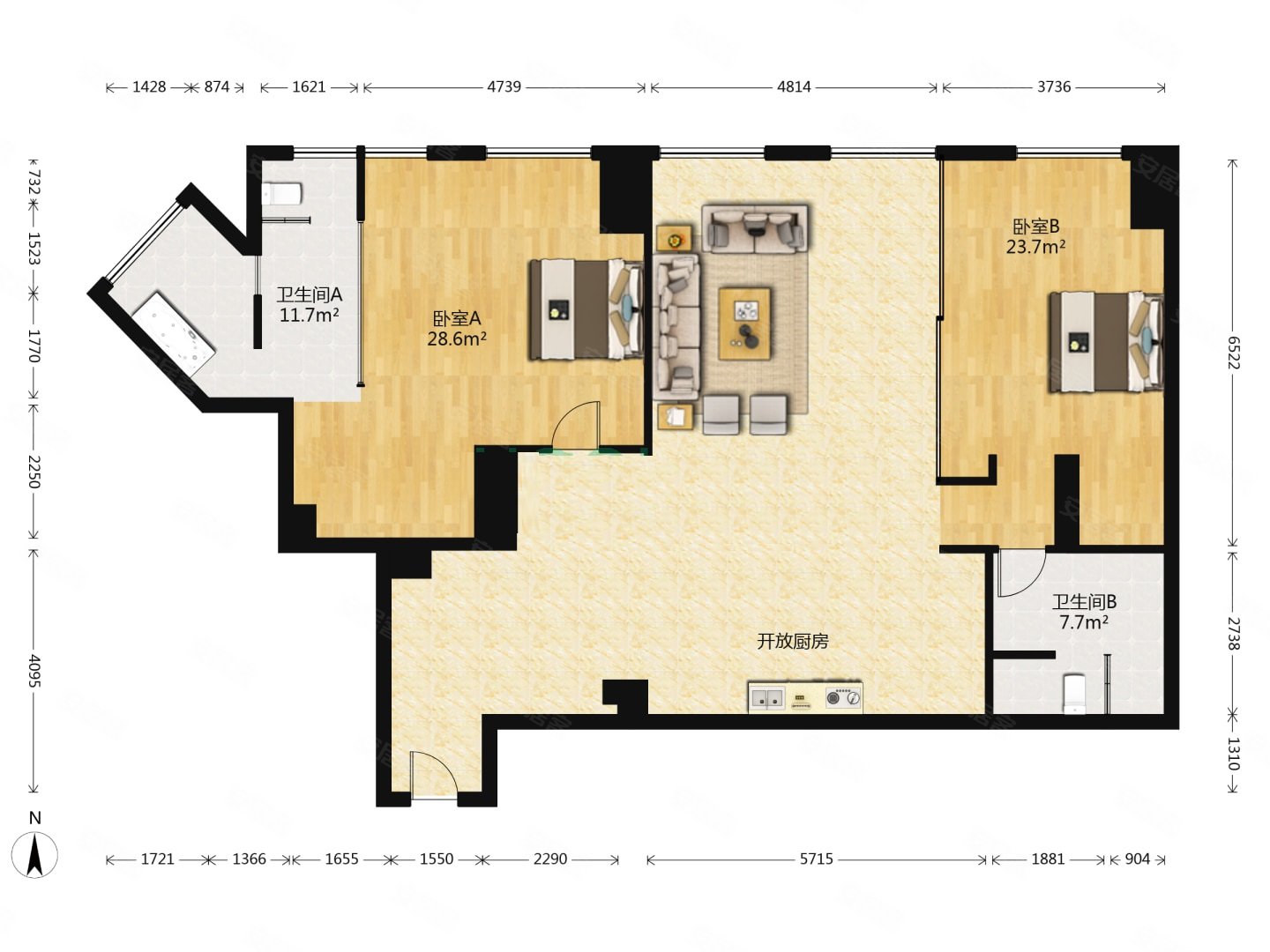 北京房产网>北京二手房>朝阳二手房>国贸二手房>梵悦108>