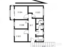 郑州金水东明路省政府家属院 4室1厅1卫出租房源真实图片