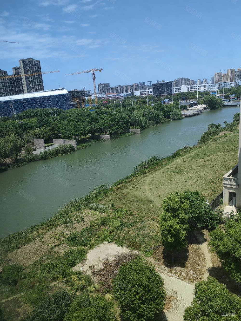 苏州湾绿地萃雅苑复式带阁楼空中叠加满二边套东太湖实验