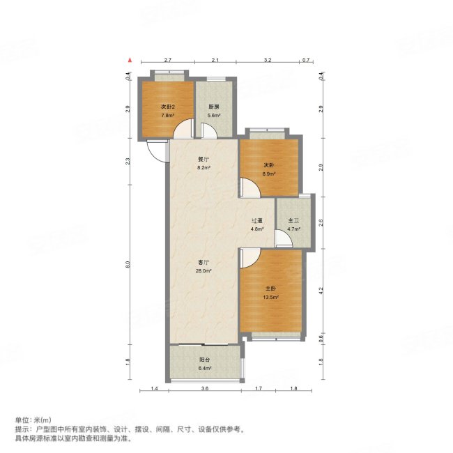 保利香颂一期小高层,低公摊超高得房率,纯边户视野开阔,大三房