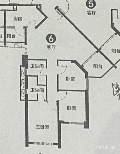 信宜明珠花园户型图图片