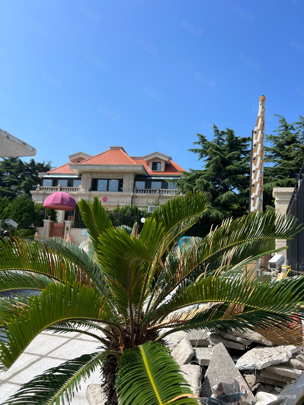 大连中山区付家庄旁独栋一线海景别墅带院停车场