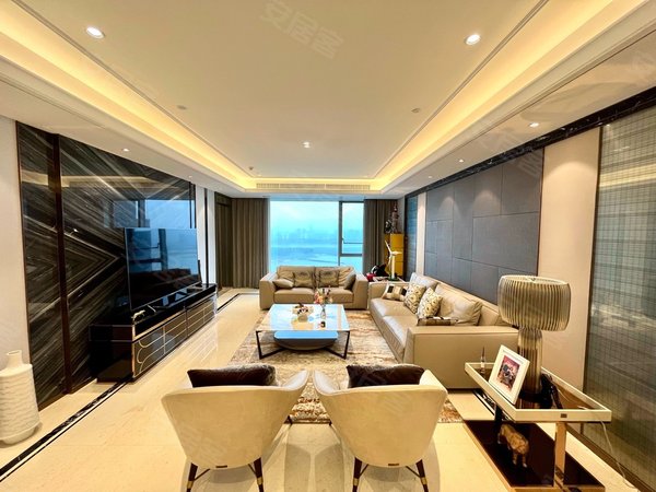 南昌红谷滩丰和北大道商联中心南昌的汤臣一品 江景豪宅 轻奢豪装