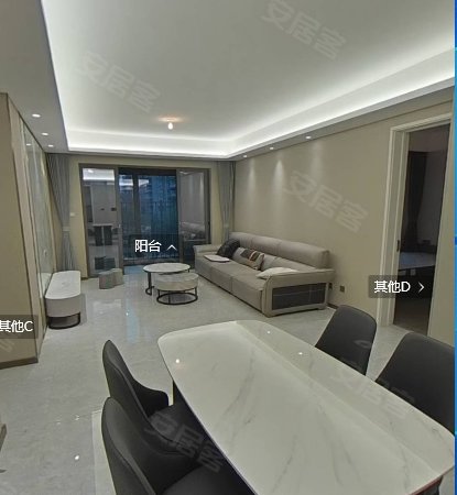 成都天府新区兴隆湖鹿溪樾府鹿溪樾府 3室2厅2卫出租房源真实图片