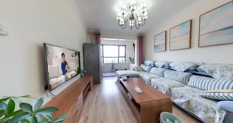 秀兰禧悦都 南北通透 精装修套二拎包住 采光好 有车位 诚售