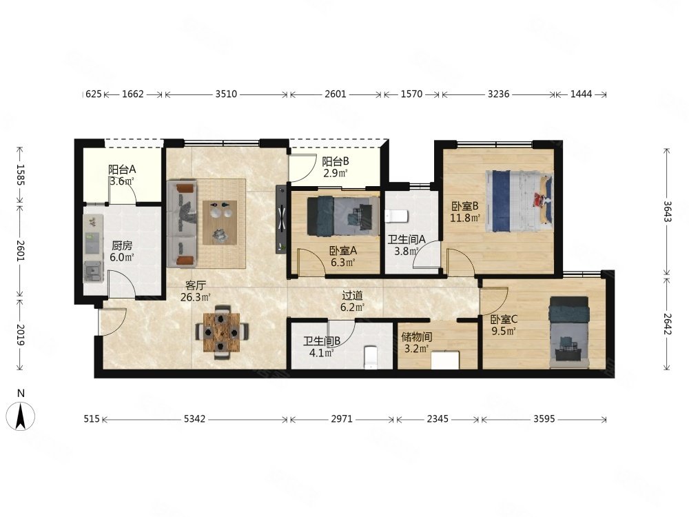 高新区大学城龙湖u城天街龙湖观蓝纯洋房近地铁