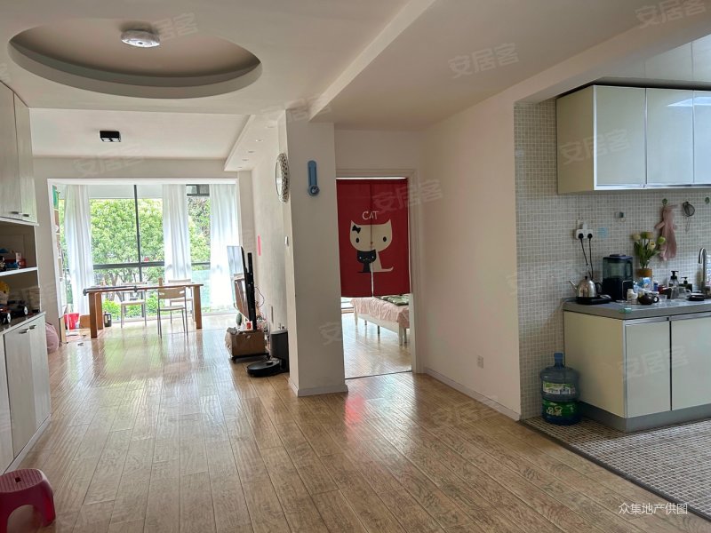 一梯两户大2室可以改4室带双阳台,滇池卫城尚层二手房,119万,2室2厅,1