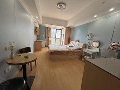 黄石黄石港万达广场万达公寓精装整租一室有厨卫，拎包入住出租房源真实图片