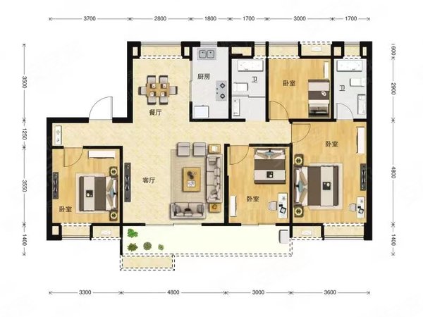 【多图】海伦春天,锦丰租房,锦丰海伦春天大小单间,大小独立卫生间