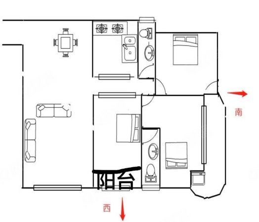 信辉一品苑3室2厅2卫140.89㎡南北182万