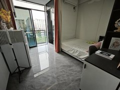 深圳宝安领航城宝安固戍地铁站 电梯精装阳台大单间 采光无遮挡 家私配齐出租房源真实图片