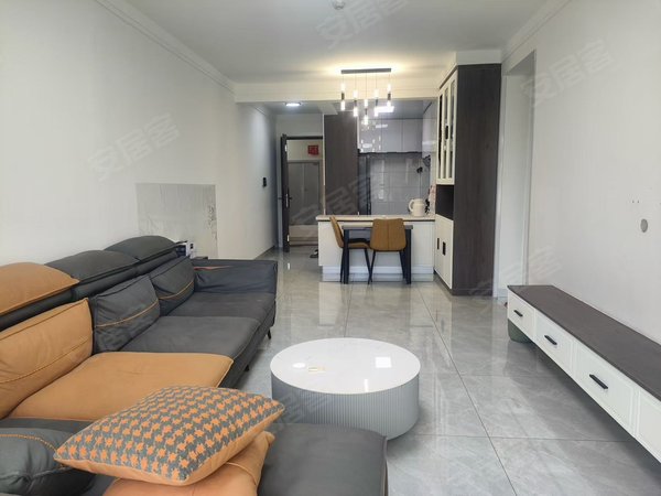 包头东河西脑包富力院士廷2期包一中北门 精装两居室 拎包入住出租房源真实图片