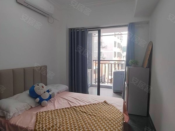 香雪地铁口大阳台单间近中医院近锐丰广场全新配置拎包入住