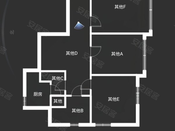 大连沙河口西安路天兴罗斯福国际大厦天兴罗斯福 三室大露台 中央大道 西安路 地铁  锦辉出租房源真实图片