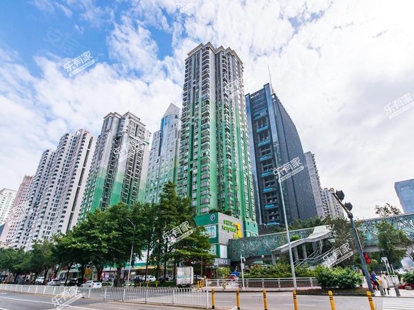 深圳福田福田中心区福景大厦福景大厦,采光通风视野很好,楼下就是万家