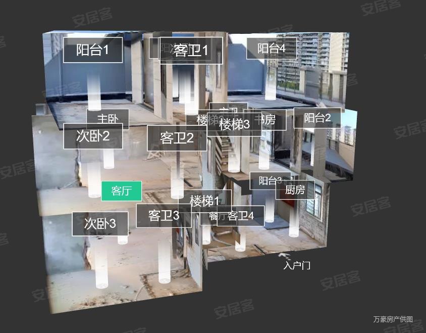 天辰誉府叠墅3跃4跃5诚心卖包3个产权车位