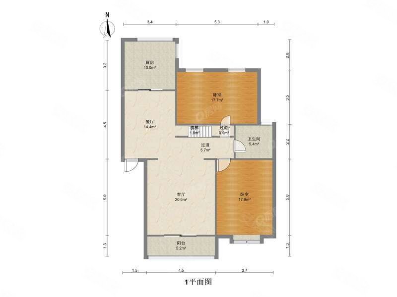 世纪阳光花园橙阳苑4室3厅2卫174㎡南200万