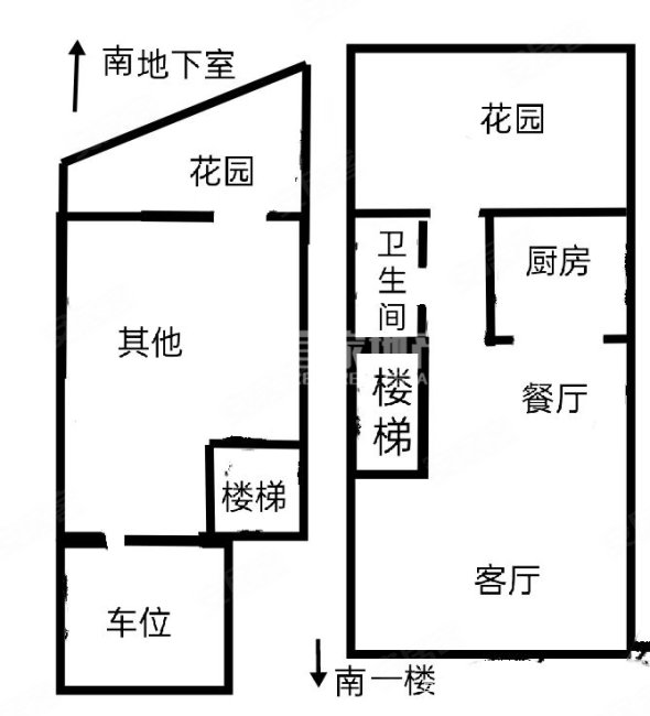 润达公园里6室2厅3卫188㎡南北145万