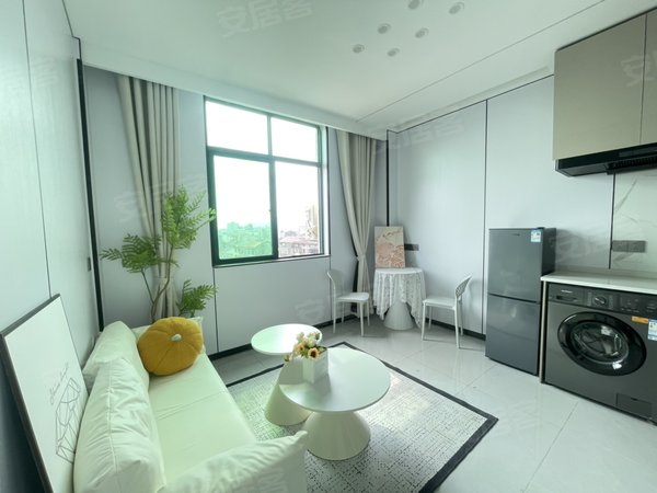 金华东阳东阳江北五星大厦人民路第一百货附近  标准家电齐全 一室一厅 房间空气环境好出租房源真实图片