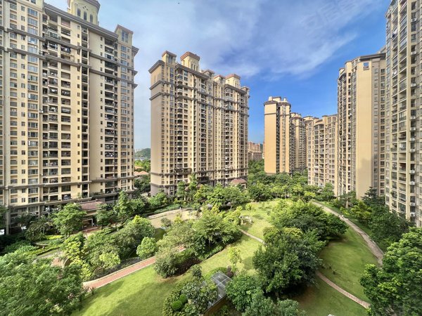 【多图】翡翠绿洲森林半岛,广园东租房,复式南向 高端豪华装修 家私