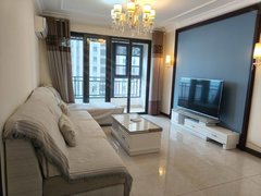 漯河源汇源汇城区恒大名都 有地暖 三室两厅一卫 精装 拎包入住出租房源真实图片