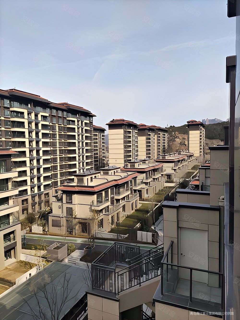 鑫江瑞府上层叠拼空中花园送车位实景现房