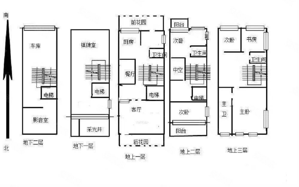 公园1903康醍6室4厅4卫1100㎡南北2222万