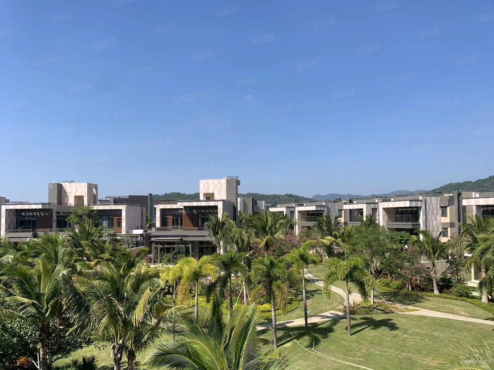 陵水清水湾雅居乐海境新天独栋洋房别墅一线海景环境优雅