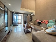 海口龙华城西吾悦广场旁（恒大文化旅游城）精装复式两房朝南，民水民电出租房源真实图片