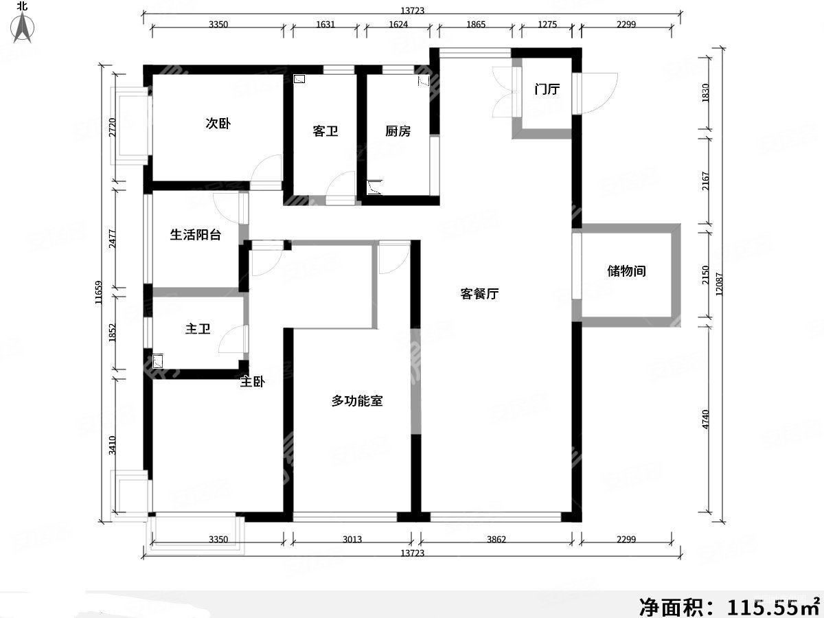 急卖眠山地铁口西府景苑两梯三户板房西南端头带车位
