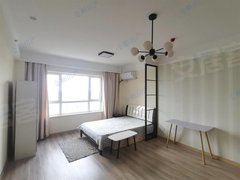 丹东振兴新城区上城左岸公寓48平米，精装一室包取暖物业，随时看房出租房源真实图片